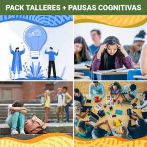 Pack 3 Talleres + Pausas Cognitivas